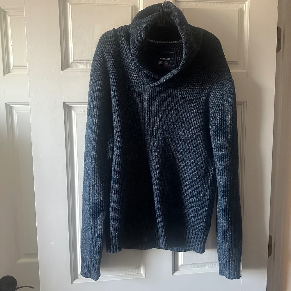 American Eagle - Shawl Collar Sweater - Size M